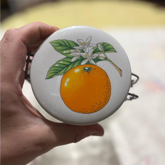 Vintage Clear Glass Storage Jar - Picture 4 of 7